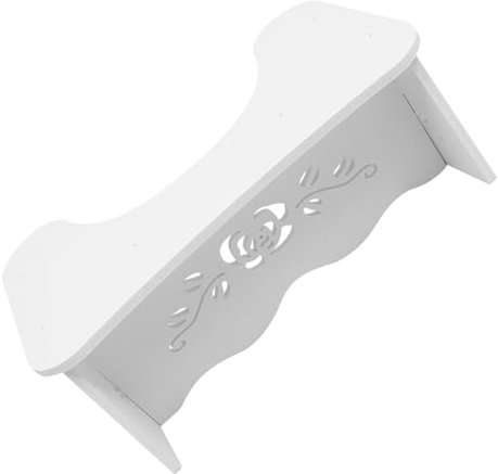 AOKWAWALIY Badezimmer Toilettenhocker Stabiler Tritthocker Für Kinder Und Erwachsene Rutschfest Tragbar Toilettenhilfe Wc Schemel Für Sicheres Sitzen Und Entlastung
