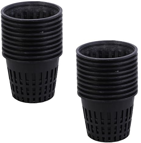 Supvox 40stücke Teiliges Garten-netztöpfe Für Hydroponische Pflanzen Robustes Kunststoffmaterial Für Blumen Und Gemüse Zur Dekoration Und Pflege Von Wasserpflanzen