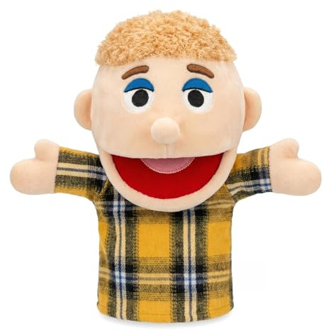 LOMTRATS Títeres de Mano Familiares,Incluye Abuelo,Abuela,Papá,Mamá,Hija,Hijo con Bocas Abiertas móviles, Contar Cuentos,enseñar,Regalos de cumpleaños,1Pcs
