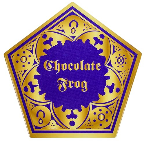 Harry Potter Chocolate Frog Coaster – Single Decorative Coaster for Fans, Perfect for Drinks, Gifts for Wizards and Muggles – Ideal for Harry Potter-Themed Rooms & Home Decor