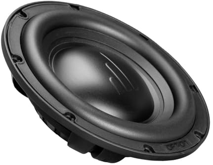 Option AIR-F6 D4 Subwoofer 16,5cm, 4+4 Ohm, Doppel-Schwingspule, 150 Watt RMS, Flacher Subwoofer 6,5 Zoll