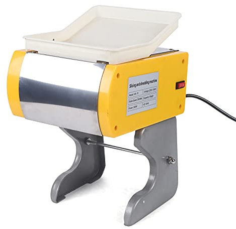 Brotschneidemaschine klappbar,Elektrisch Allesschneider Fleischschneider 300W 50kg/h Aufschnittmaschine HR-70,für Wohnungen,Hotels,Restaurants,Supermärkte