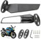 innislink 2Pcs Espejos Retrovisores para Moto, Retrovisor Lateral Wind Wing,Compatible Honda CBR300R CBR500R CBR600RR CBR1000RR Kawasaki Ninja 300 400 650 Suzuki GSXR 600 750
