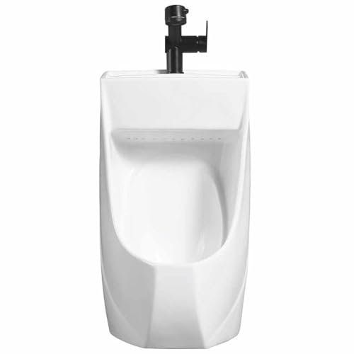 JINGSHIQIAOPL Orinatoio in Ceramica con Lavabo, WC Orinatoio Sospeso Bianco, Orinatoio di Ingresso Posteriore, Orinatoi per Bagno Maschile, Orinatoi per Uomo per Uso Domestico e Commerciale