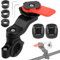 Handlebar Mount Soporte Móvil Bicicleta Montaña, Soporte para Teléfono de Bicicleta, Soporte Universal para Bicicleta y Moto, Suporte Telemóvel Moto Giratorio a 360 ° para Bicicletas y Motocicletas