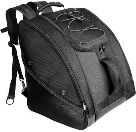 Snowboard-Rucksack, Rucksack für Skischuhe, Tasche für rutschfeste Stiefel, Rucksack für Skischuhe, 50 l, wasserdichter Skisack aus Nylon für Ski, Snowboard und Zubehör