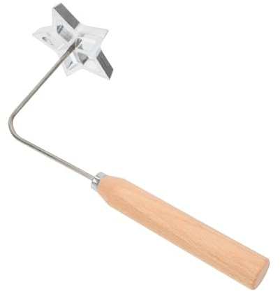 COLLBATH Moule à Timbale Antiadhésif avec Manche Moule à Pâte pour Friture Ustensile de Cuisine pour Boulettes Pancakes et Pâtisseries Maison