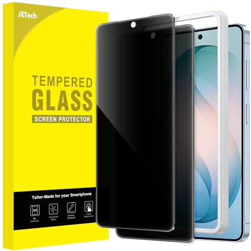 JETech Privacy Skärmskydd för Samsung Galaxy S26 Plus, Anti-Spion Härdat Glasfilm med Enkelt Installationsverktyg, Fingeravtrycks-ID Kompatibel, 2-Pack