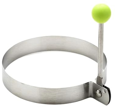 NJIEzhao Stampo per Uova 1 stampo for uova fritte, for pancake, for frittata, strumenti for cucinare , gadget for accessori da cucina(Round)