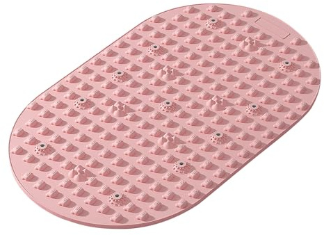 Tapis de pression des pieds – Tapis de massage des pieds double face en silicone, grand tableau de pression de réflexologie, outil de massage antidérapant pour la maison, la salle de sport, le bureau