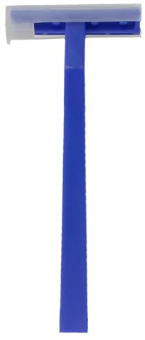 García de Pou 100 Unités - Rasoirs en Vrac Double lame 10 cm Bleu Hdpe