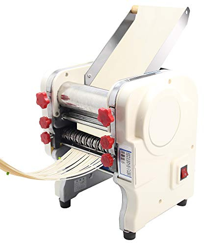 GOLDENWALL Commercial Multifunction Electric Pasta Making Machine Dough Press Maker Noodle Rolling Machine Chinese Dumplings Wonton Maker 220V CE Certificate