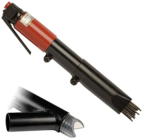 CS Unitec | 121.2099 VS | Industry Standard 2B 19-Needle Scaler with Vacuum Shroud – Reliable Performance for Any Job – Made in England