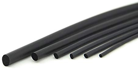 SMI-Rundschnur RS2 Durchmesser 2mm EPDM Moosgummi Schwarz optimal als Dichtung und zum Füllen Dichtschnur, Gummischnur, Fugenband, Fugendichtung (10 m)