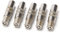 VooGenzek 5 Piezas Adaptador de Extensión de Valvula, Metal Automotive Wheel Valve Caps Stem Extensions Extender, para Coche, Camión, Furgoneta, Caravana