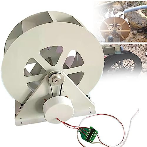 Equipo de alimentación para iluminación exterior doméstica - Hidrogeneradores de baja velocidad, 100 W, perfecto para generación de energía fuera de la red