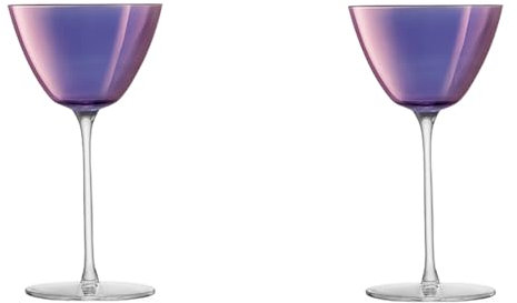 Vasos Cristal Delicadas copas de vino tinto Copas de vino tinto de cristal y copas de vino hechas a mano for bodas, aniversarios, catas de vino Personaliza ( Size : 195ml/6.5oz , Color : PURPLE_2 )