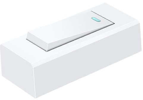 HOMSFOU Interruttore Luce Da Parete Funzione Per Casa Interruttore Di Sicurezza Per Lampada Bedside Facile Da Installare Design Moderno E Sottile