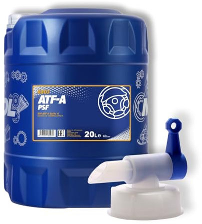 MANNOL 20L ATF-A/PSF Hydrauliköl + Auslaufhahn