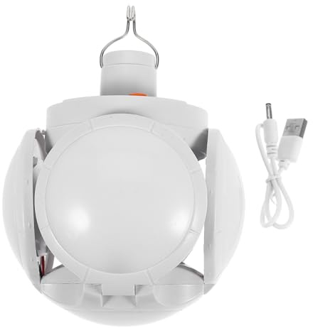 jojofuny Solar Camping Laterne Faltbare FußBalllampe 5-Seiten Led Outdoor Licht Notfallbeleuchtung Zeltnachtlicht Wiederaufladbar FüR Nachtmarkt Und Camping