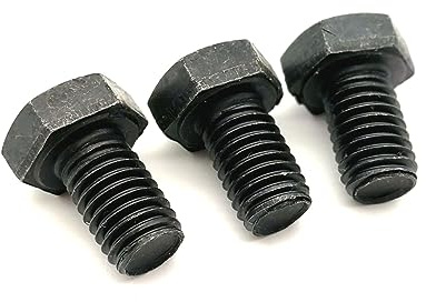 KSeSii Schrauben mit Linksgewinde, Bolzen M12, M14, M16, Sechskantkopf, Linksgewinde(M12x35 (10pcs))