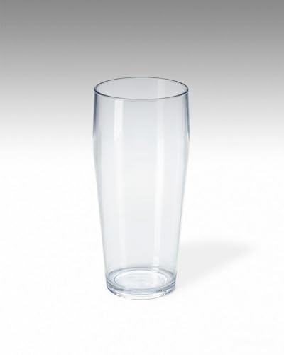 ADOMA 2er-Set Bierglas Willi 0,5L aus Kunststoff