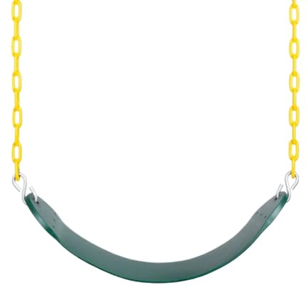 Asiento de columpio para pupila, columpio para patio al aire libre, juguete antideslizante, cadena resistente al óxido para niños, niñas, preescolares, jardín interior, patio, árbol, parque, jardín de