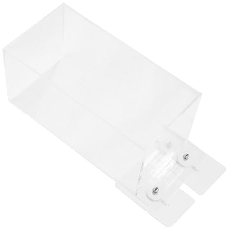 Hoement Wall-mounted Glove Dispenser Box with Single-slot Flip-open Design Multi-functional Disposable Gloves Holder for Kitchen and Bathroom Space-saving Organizer with Sleek Modern