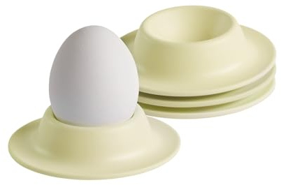 APS 85297 - EGGY - Eierbecher 4er Set, 8,50 x 8,50, Höhe 4,50 cm, Melamin, gelb matt