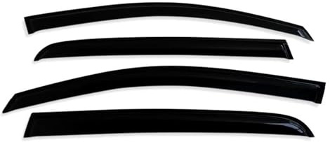 Fenster-Windabweiser Für VW Für Golf 5 MK5 Für 6 Mk6 Fließheck 2004-2007 2008 2009 2010 2011 2012 2013 Auto Seitenfenster Sonnenblenden Regenschutz