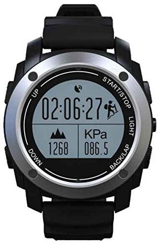 S928 GPS Smart Watch,Outdoor GPS Fitness Tracker Smart watch,IP66 Waterproof Touch Screen Smart Bands,1.5 inch,Pedometer Sleep Monitor,Fitness Activity Tracker,Silicone Strap,Simple and elegant