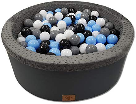 Baby Pluesh Bällebad Ballpool Kugelbad Bällchenbad Bällchenpool KinderPool 200 Bälle