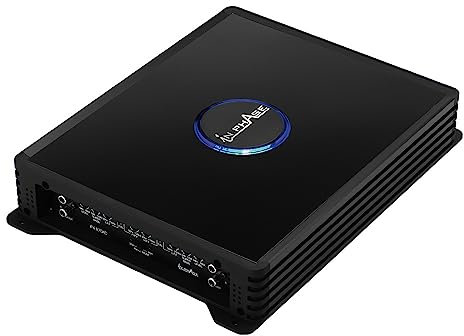 In Phase Car Audio IPA8704D Amplifier - 2 Ohm Stable 1200 Watts Digital 4 Channel Amplifier
