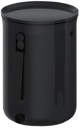 Bokashi 019840040 Poubelle Eco Organico 2 Bokashi-Inclut 1 KG d'activateur, Noir, 9,6L