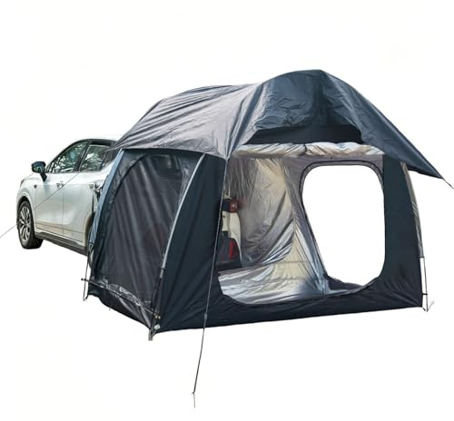 Car Tent 2-3 People, 3-Sided Breathable Door Tailgate Tent With Great Waterproof/Windproof, Outdoor Use SUV Tailgate Awning, Suitable For Various Models