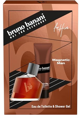 bruno banani Geschenkpackung Magnetic Man Eau de Toilette 30ml + Duschgel 50ml