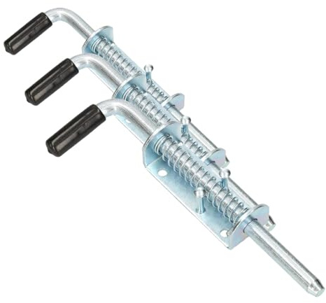 KOTARBAU® Verrou à Ressort 220 mm de Portail de Porte Boulon Verrouillage (Lot de 3)