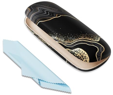 ZAXMEY Eyeglasses Case, Portable Hard Shell Protective Case For Glasses