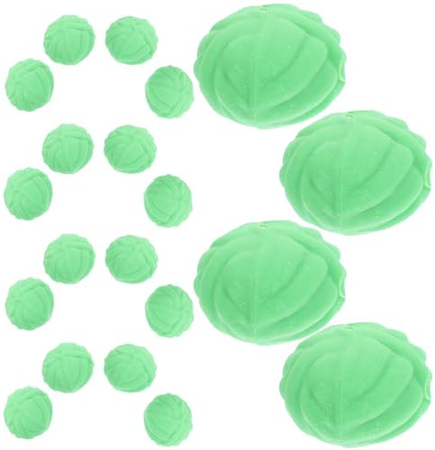 BESTonZON 20St Kohlförmiger Gummibeutel pencil erasers toy classroom supplies radiergummi kinder radierer kinder schreibwaren pflanzliche Radiergummis zarte Radiergummis Bleistift Preis-