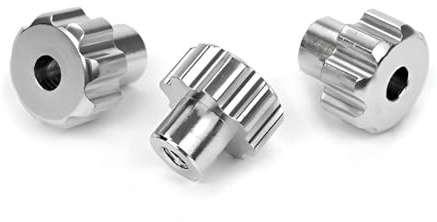 Fasten Tight Solid Aluminum Knurled Thumb Nuts 10-24 Qty 25