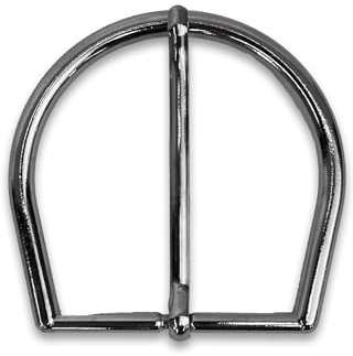 almela - Bältesspänne med blank silverfinish 60mm bred – 6cm | Buckle belt