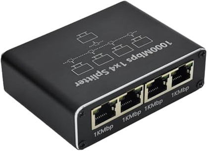 Divisore Cavo Internet - Splitter Cavo Ethernet Ad Alta Velocità