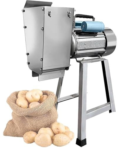 SUCRFXJ Electric Potato Masher, 1100W Stainless Steel Potato Ricer Grinding Masher, Smooth Delicate & Good Tasting, 40-100KG/H Output and Time-saving, for Garlic, Tomatoes, Fruit, Vegetable