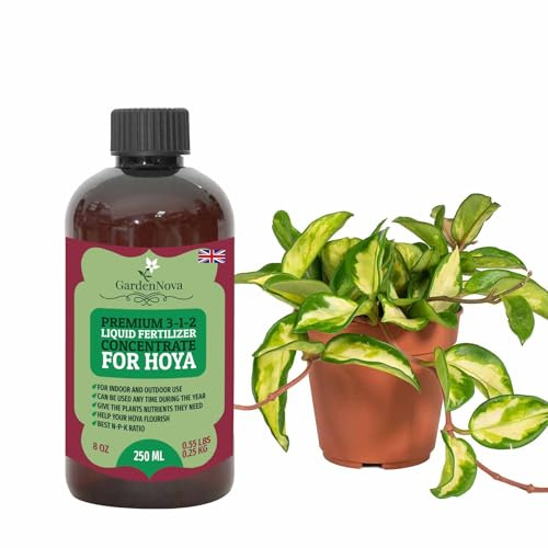 Premium Liquid Hoya Fertilizer - 3-1-2 Concentrate for Indoor Plants and Flowers - Organic Plant Food - 8oz