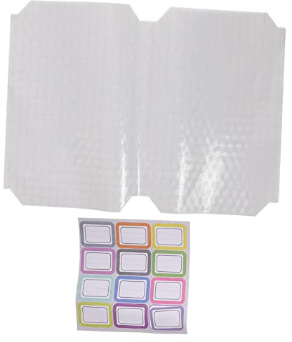 Homoyoyo Buchschutzfolie Selbstklebend Mattiert 22k Größe Kunststoff Transparent Buchumschläge Für Schulbücher