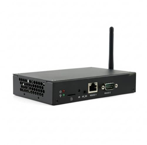 LOVETRENDS Android Media Player Box DPB18-AI – 4-Core 64-Bit 4K Multimedia Player with 16 GB Storage, Wi-Fi, HDMI Output & USB/SD Support – Compact Digital Signage & Media Hub