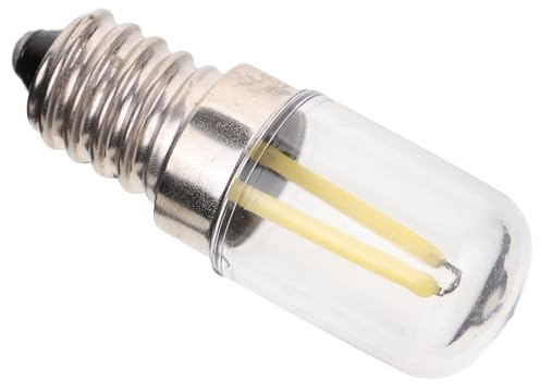 iplusmile Kleine E14 Ersatz Glühbirne für Kühlschrank Mikrowelle Dunstabzugshaube 220v 6500k Kaltweiß Langlebige Haushaltsgeräte Lampe mit Schraubsockel