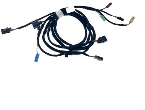 HOHOVYVY Tapa trasera izquierda para maletero, arnés de cables de ABS negro pieza de repuesto 3C8971182J compatible con para Passat CC 2011-2016