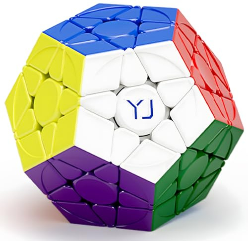 Bukefuno YJ YuHu Megaminx V3M MagLev 3x3 Cube Stickerless Magic Dodekaeder yongjun YuHu V3 M 12-Side MagLev Magnetic Cube 3x3x3 Pentagonal 2026 Puzzle Cube Speed