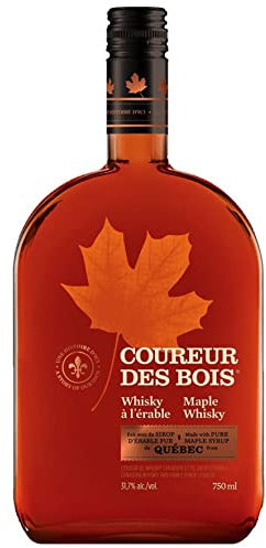 Whisky canadien Coureur des Bois au pur sirop d'érable - Les Trésors d'érable - 6 récompenses mondiales